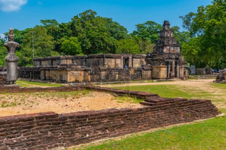 Téléchargez les photos : Ruines de Hatadage au quadrilatère des ruines Polonnaruwa, Sri Lanka. - en image libre de droit