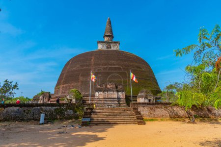 Photo for Rankot Vihara at polonnaruwa in Sri Lanka. - Royalty Free Image
