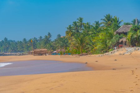 Photo for Sunny day at Medaketyia beach at Sri Lanka. - Royalty Free Image