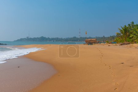 Photo for Sunny day at Medaketyia beach at Sri Lanka. - Royalty Free Image