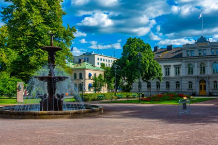 Téléchargez les photos : Bureau du gouvernement fédéral dans la ville suédoise Jonkoping. - en image libre de droit