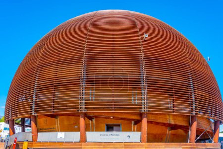 Photo for Globe of Science and Innovation at CERN in Switzerland. - Royalty Free Image