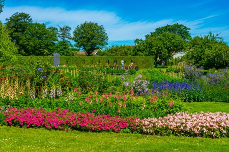 Gardens at Sofiero palace in Sweden.