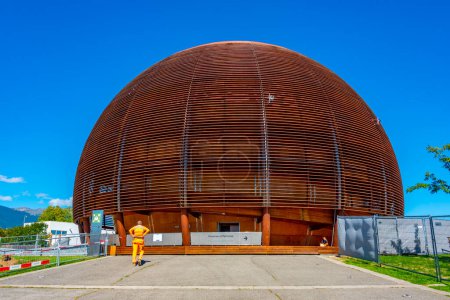 Photo for Globe of Science and Innovation at CERN in Switzerland. - Royalty Free Image