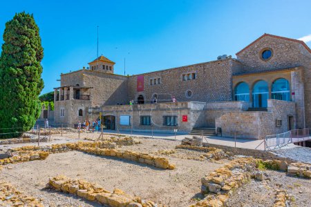 Photo for L'escala, Spain, May 27, 2022: Roman museum of ancient site Empuries in Catalunya, Spain. - Royalty Free Image