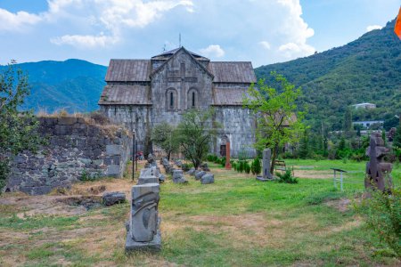 Fortaleza del Monasterio de Akhtala en Armenia