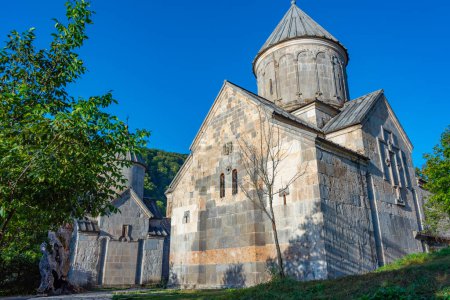 Sunny day at Haghartsin Monastery Complex in Armenia