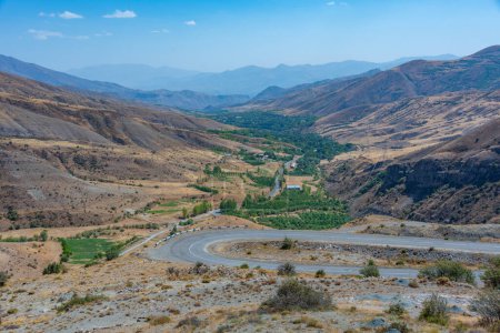 Blick auf den Selim-Pass in Armenien