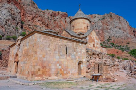 Summer day at Noravank monastery in Armenia