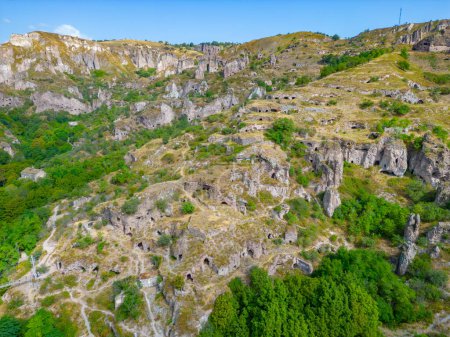 Vieux Khndzoresk ville de grotte abandonnée en Arménie