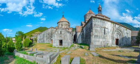 Sunny day at Haghpat Monastery Complex in Armenia