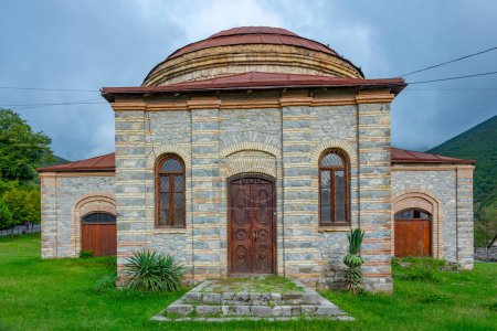 Téléchargez les photos : Bâtiments du château Sheki en Azerbaïdjan - en image libre de droit