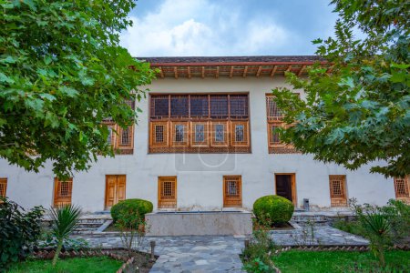 Téléchargez les photos : Palais Shakikhanovs dans la ville de Sheki, Azerbaïdjan - en image libre de droit