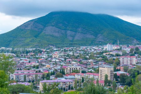 Blick auf Sheki in Aserbaidschan