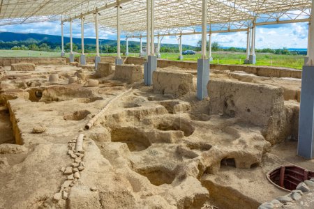 Las ruinas de la antigua ciudad Gabala en Azerbaiyán