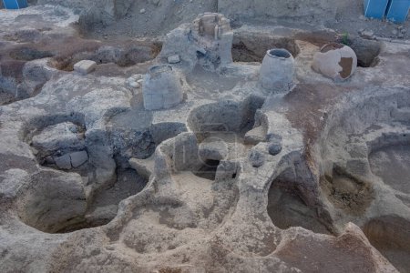 Las ruinas de la antigua ciudad Gabala en Azerbaiyán
