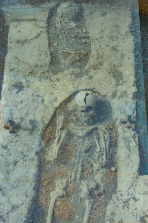 Grave at the ancient city Gabala in Azerbaijan
