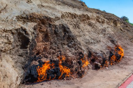 Yanar dag ewige Flamme in Aserbaidschan