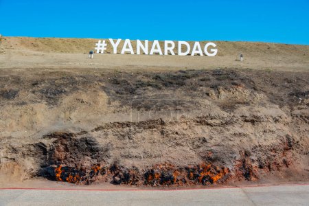 Yanar dag ewige Flamme in Aserbaidschan