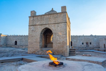 Ateshgah Templo del Fuego Zoroastriano en Azerbaiyán