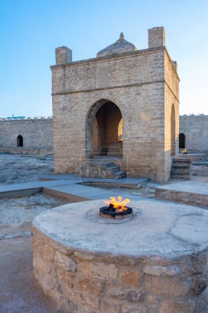 Temple du Feu Zoroastrien Atechgah en Azerbaïdjan