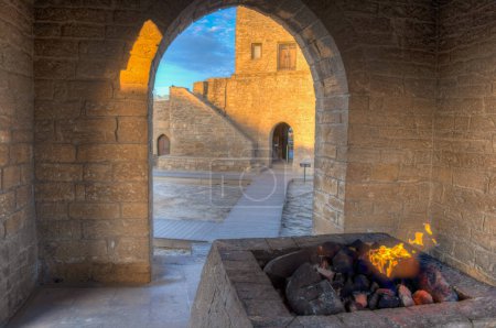 Ateshgah Zoroastrischer Feuertempel in Aserbaidschan