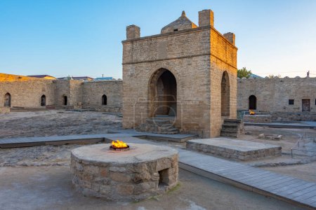Ateshgah Zoroastrian Fire Temple in Azerbaijan