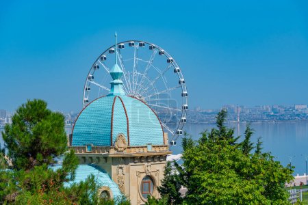 Baku Eye viewed during a sunny day, Azerbaijan