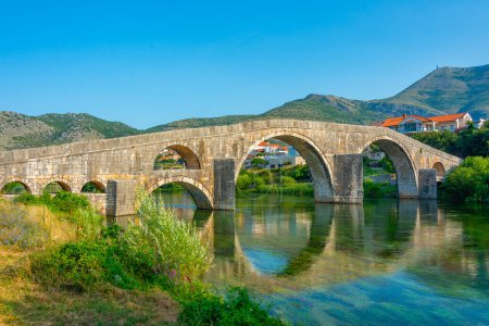 Arslanagic bridge in Bosnian town Trebinje