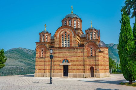 Temple Hercegovacka Gracanica dans la ville bosniaque Trebinje