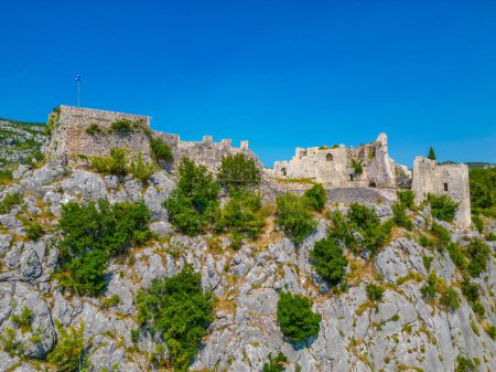 Photo for View of the Blagaj fortress in Bosnia and Herzegovina - Royalty Free Image