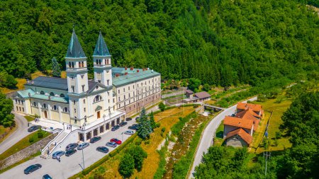 Téléchargez les photos : Monastère franciscain Kraljeva Sutjeska en Bosnie-Herzégovine - en image libre de droit