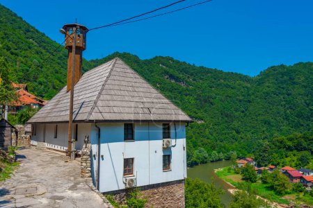 Historical houses in Bosnian village Vranduk