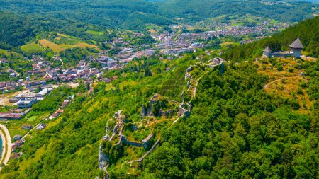 Photo for Panorama view of Kljuc town in Bosnia and Herzegovina - Royalty Free Image