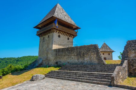 Téléchargez les photos : Forteresse Stari Grad Kljuc en Bosnie-Herzégovine - en image libre de droit