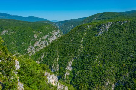 Foto de Valle del río Unac en Bosnia y Herzegovina - Imagen libre de derechos