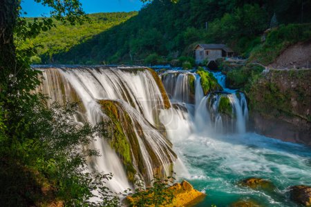 Wasserfall Strbacki buk in Bosnien und Herzegowina