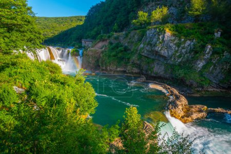 Wasserfall Strbacki buk in Bosnien und Herzegowina
