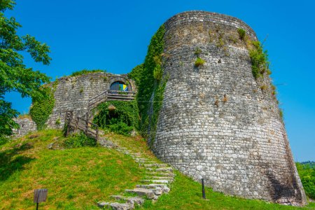 Castle at Bosanska Krupa town in Bosnia and Herzegovina