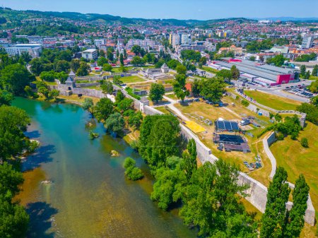 Blick auf die Festung Kastel in Banja Luka, Bosnien und Herzegowina