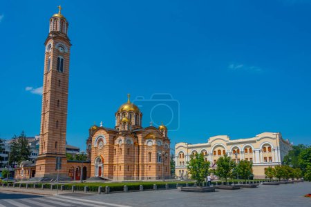 Christ the Savior Orthodox Cathedral in Banja Luka, bosnia and Herzegovina