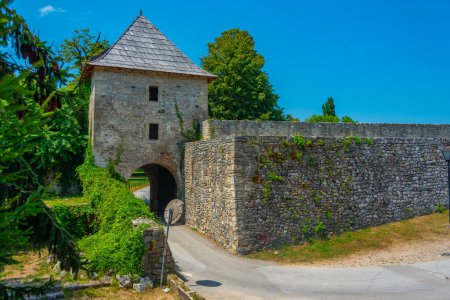 Blick auf die Festung Kastel in Banja Luka, Bosnien und Herzegowina