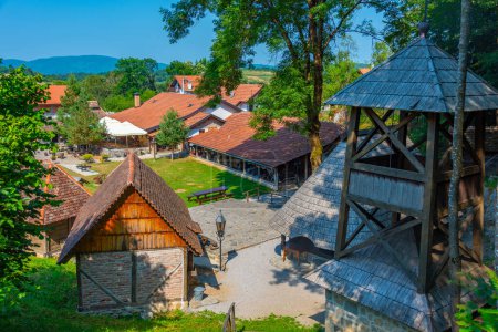 Ljubacke Doline pueblo étnico en bosnia y Herzegovina