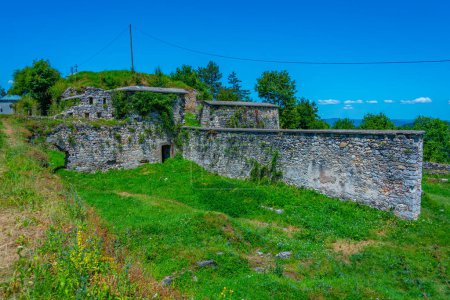 Vue de la forteresse de Zvornik en Bosnie-Herzégovine