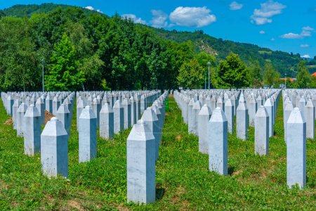 Photo for Srebrenica Memorial Center in Bosnia and Herzegovina - Royalty Free Image
