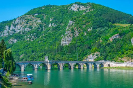 Mehmed Pasa Sokolovic Brücke in Visegrad, Bosnien und Herzegowina