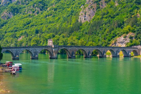 Mehmed Pasa Sokolovic Bridge in Visegrad, Bosnia and Herzegovina