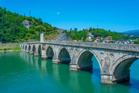 Mehmed Pasa Sokolovic Puente en Visegrad, Bosnia y Herzegovina
