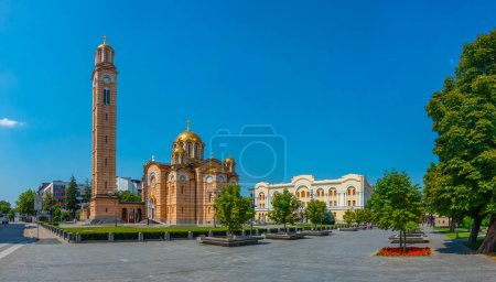 Orthodoxe Christus-Erlöser-Kathedrale in Banja Luka, Bosnien und Herzegowina