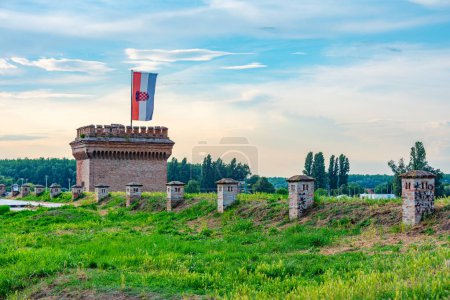 Forteresse de Tvrda dans la ville croate Osijek